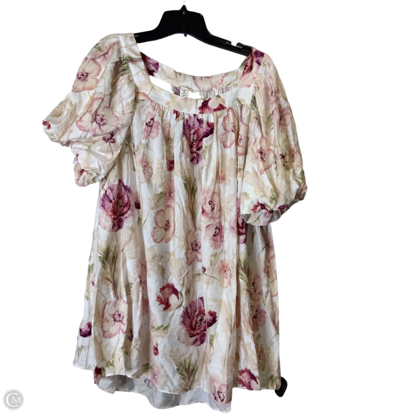 Dress Casual Short By H&m In Floral Print, Size: L