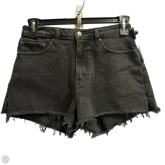 Shorts By Abercrombie And Fitch In Black Denim, Size: 6
