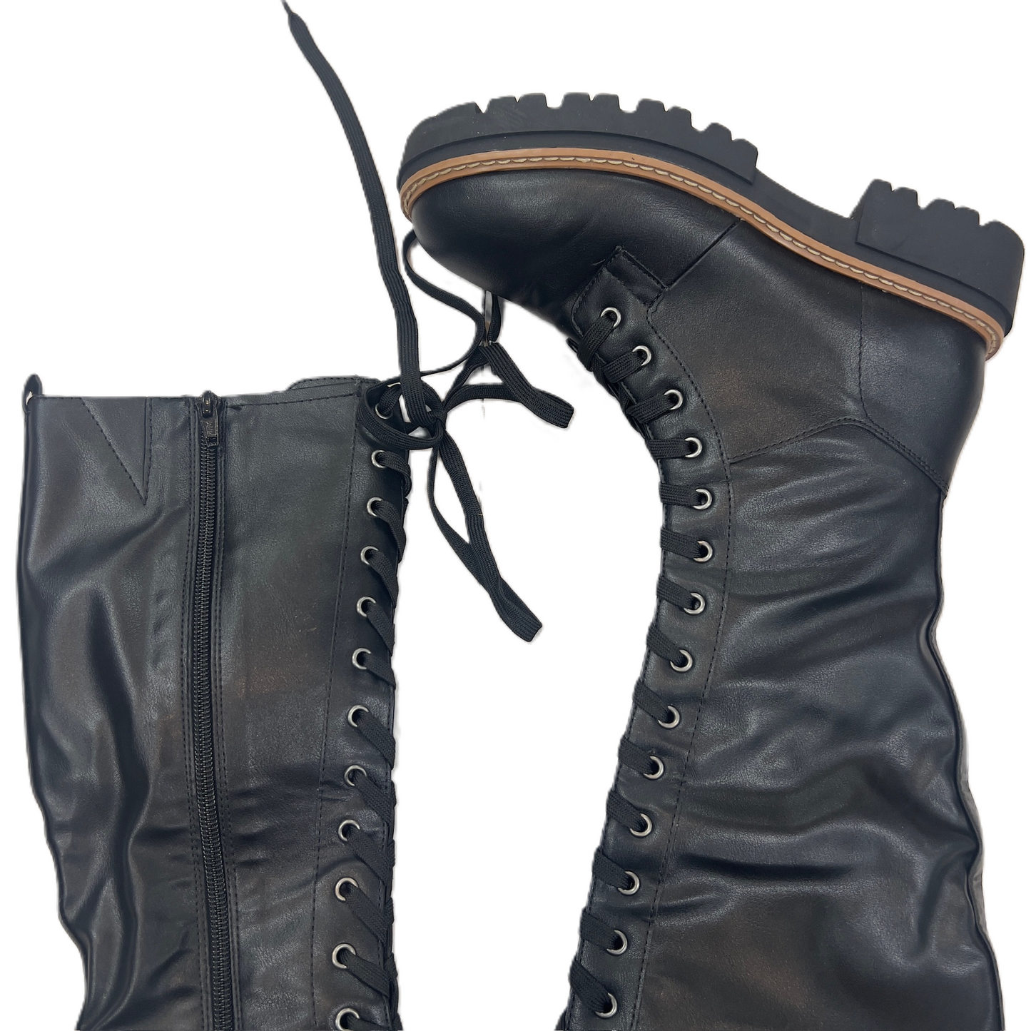 Boots Combat By Clothes Mentor In Black, Size: 6.5