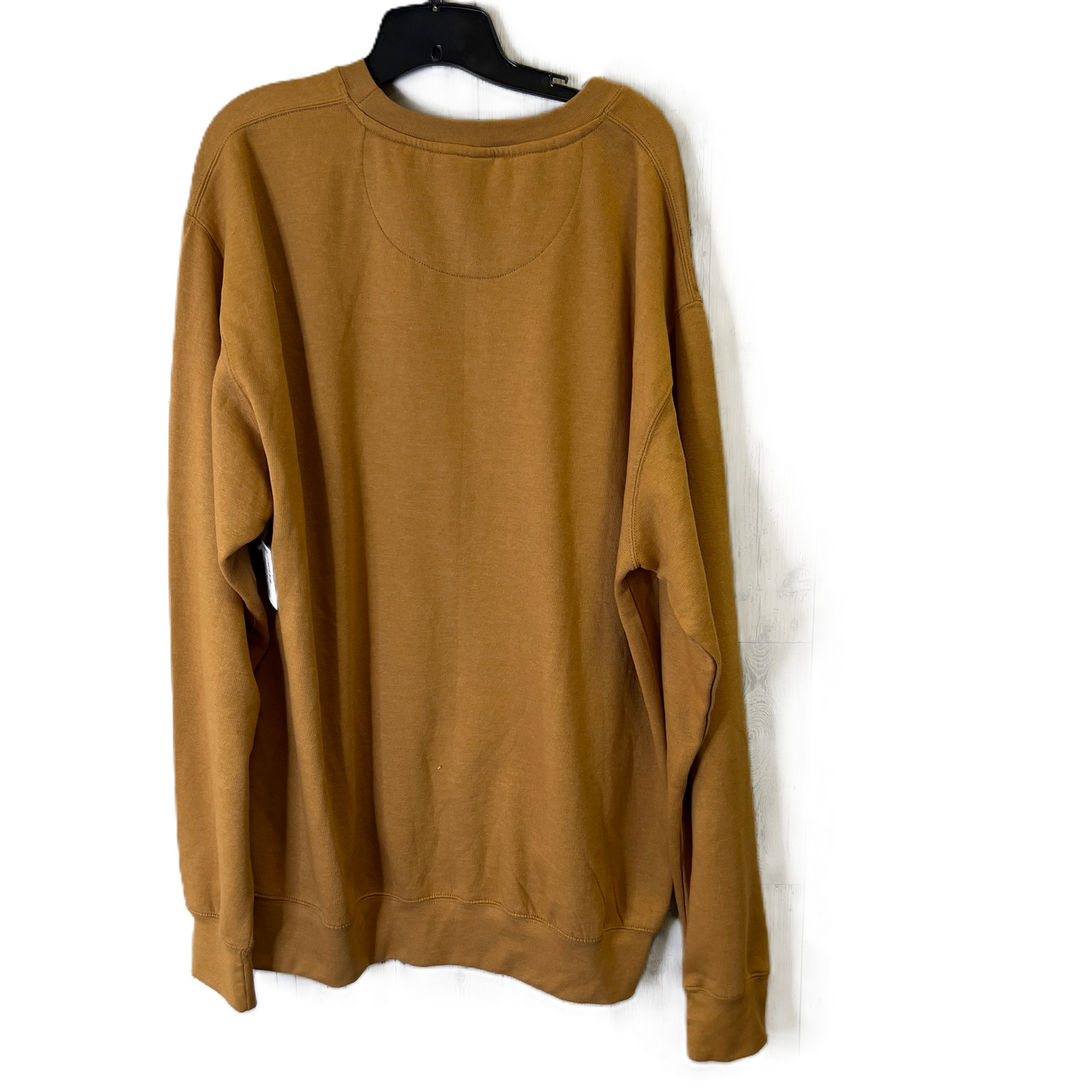 Sweatshirt Crewneck By Clothes Mentor In Yellow, Size: 2x