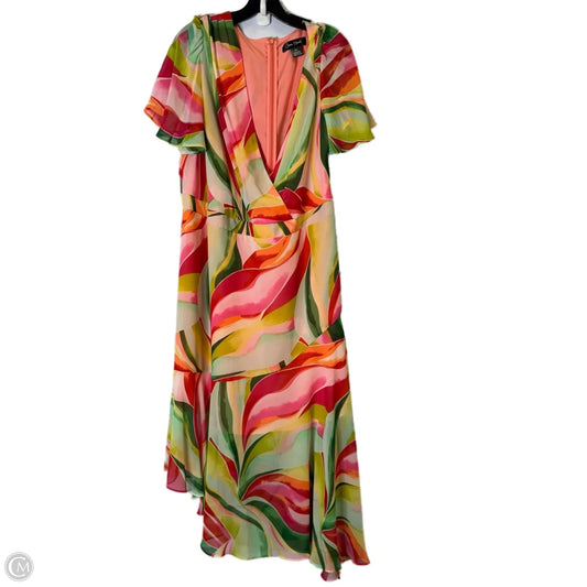 Dress Party Long By Jessica Howard In Pink, Size: 20