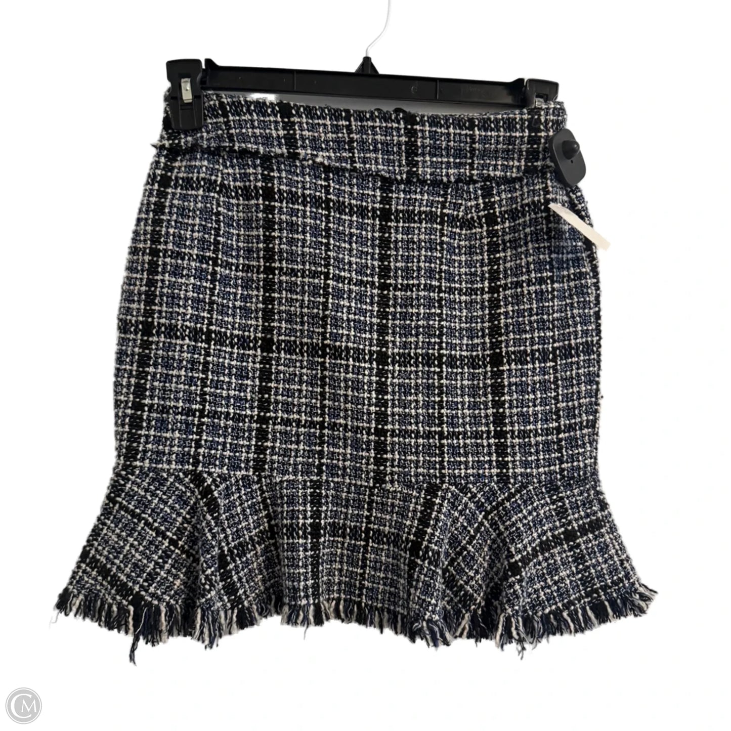 Skirt Mini & Short By Shein In Black & Blue, Size: S