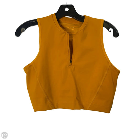 Athletic Tank Top By Nike Apparel In Yellow, Size: M