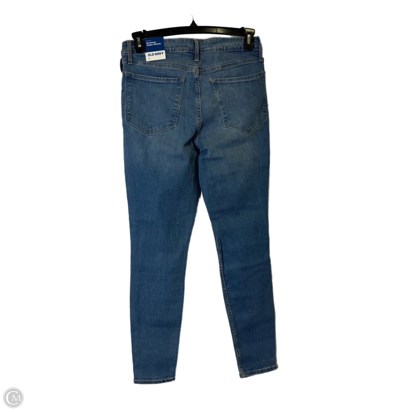 Jeans Skinny By Old Navy In Blue, Size: 12