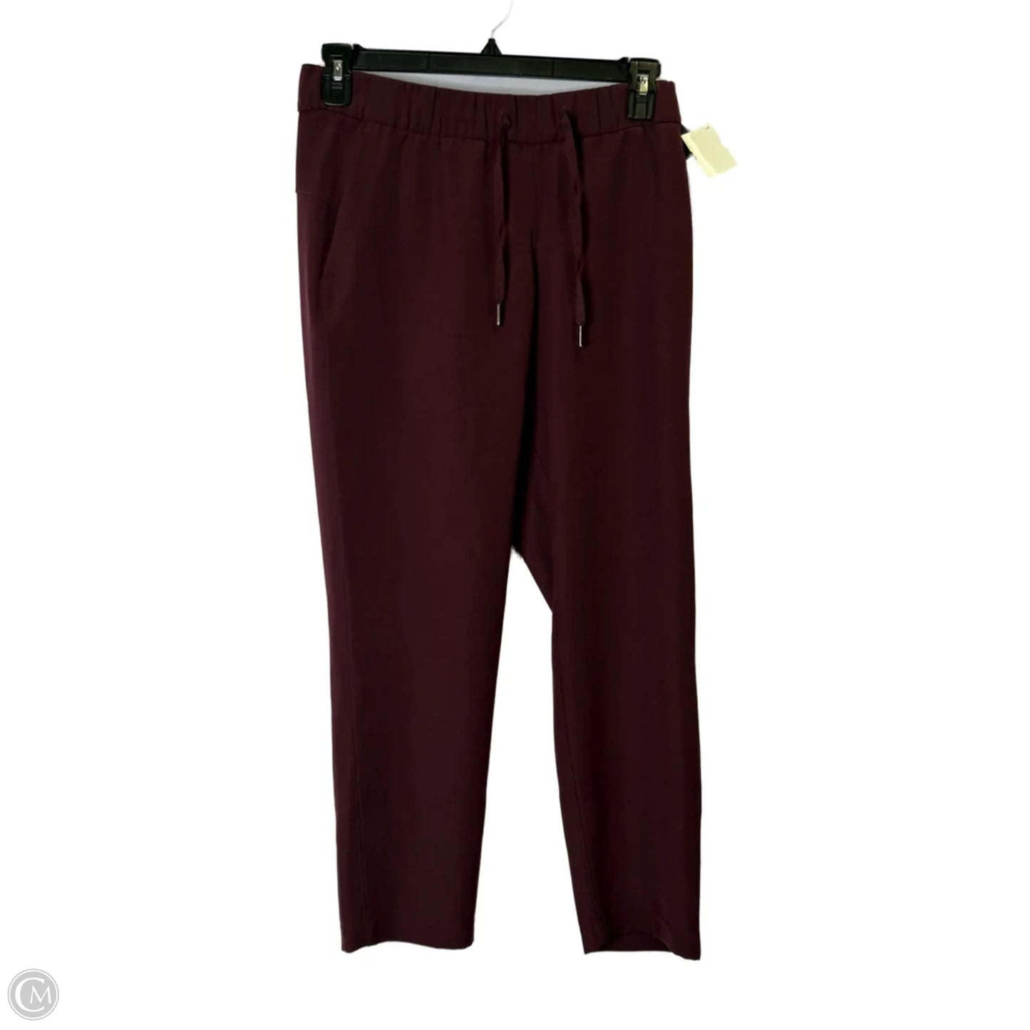 Athletic Pants By Lululemon In Red, Size: 8