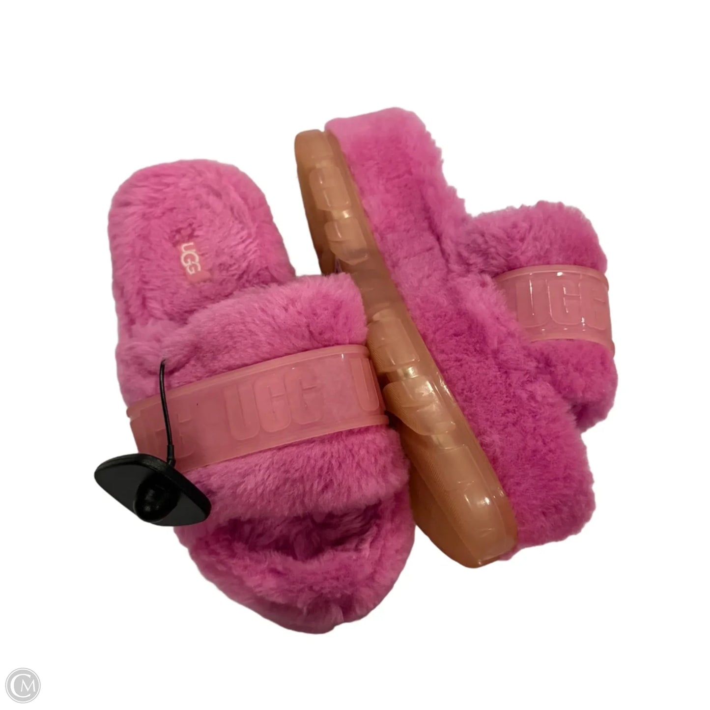 Sandals Designer By Ugg In Pink, Size: 6