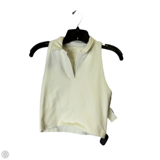 Athletic Tank Top By Athleta In White, Size: S