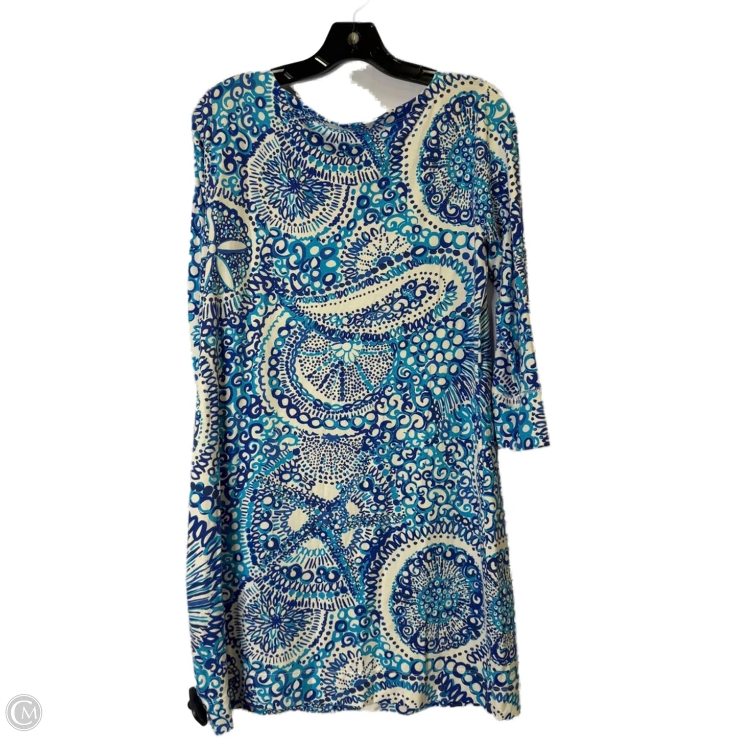 Dress Casual Midi By Lilly Pulitzer In Blue, Size: Xl