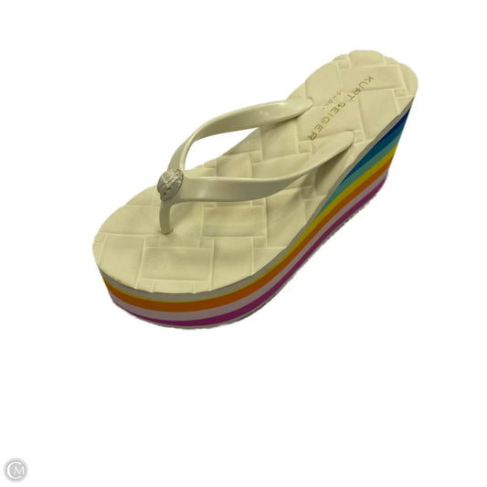 Sandals Designer By Kurt Geiger In Multi-colored, Size: 8