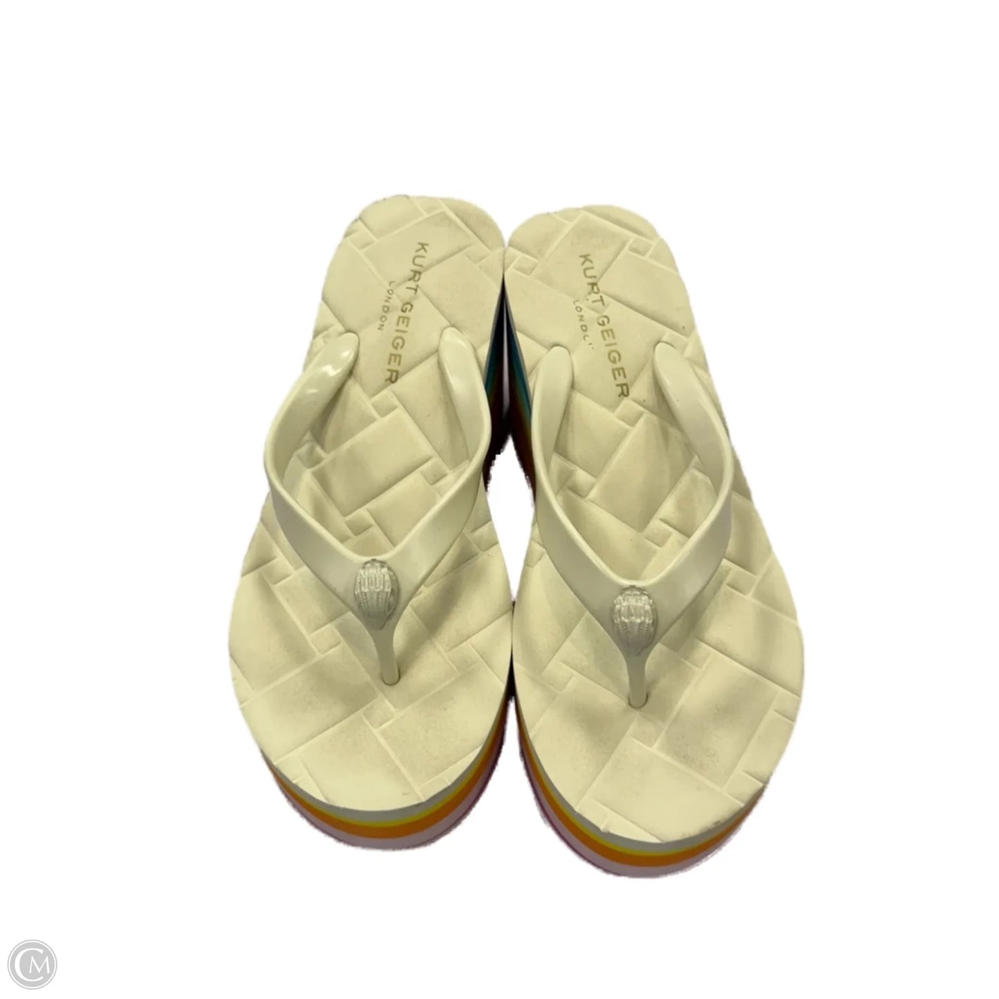 Sandals Designer By Kurt Geiger In Multi-colored, Size: 8
