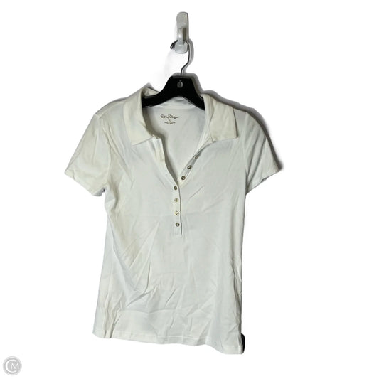 Top Short Sleeve By Cmc In White, Size: S