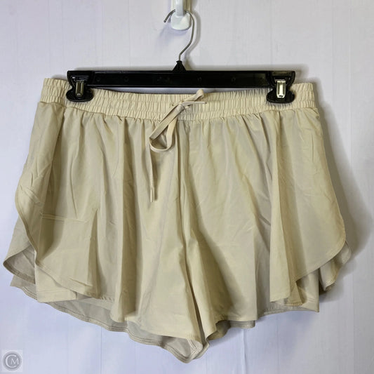 Athletic Shorts By All In Motion In Cream, Size: L