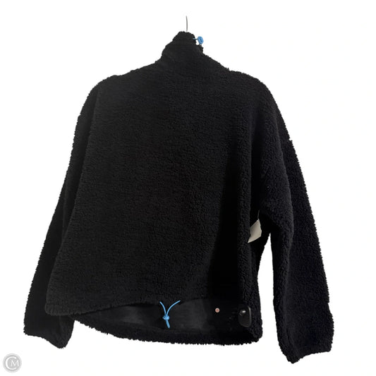 Coat Faux Fur & Sherpa By Levis In Black, Size: M