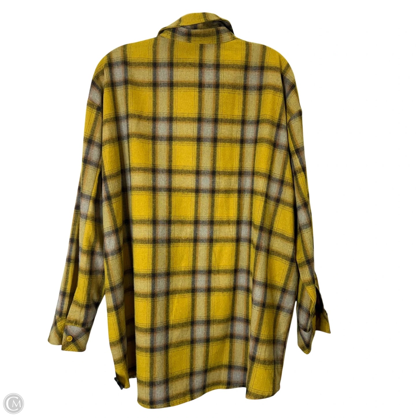 Top Long Sleeve By Clothes Mentor In Yellow, Size: S