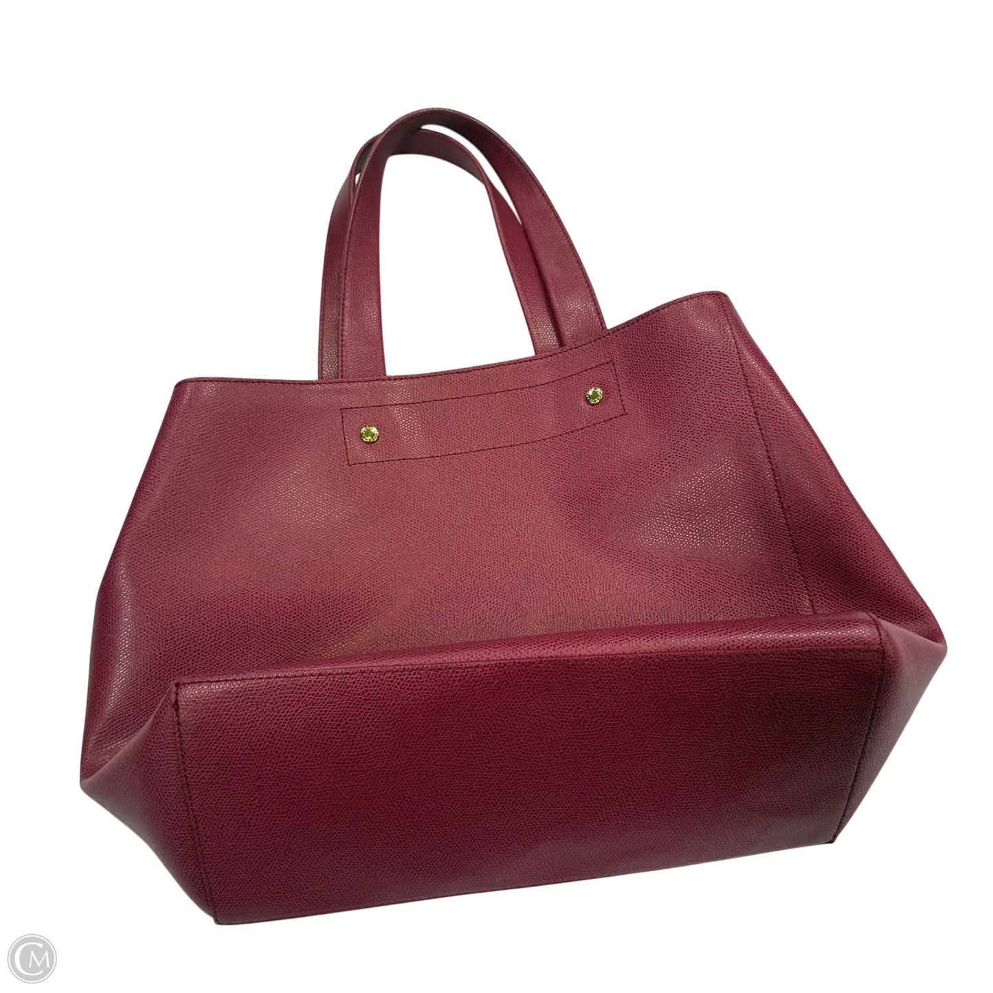 Handbag Leather By Cmc, Size: Large