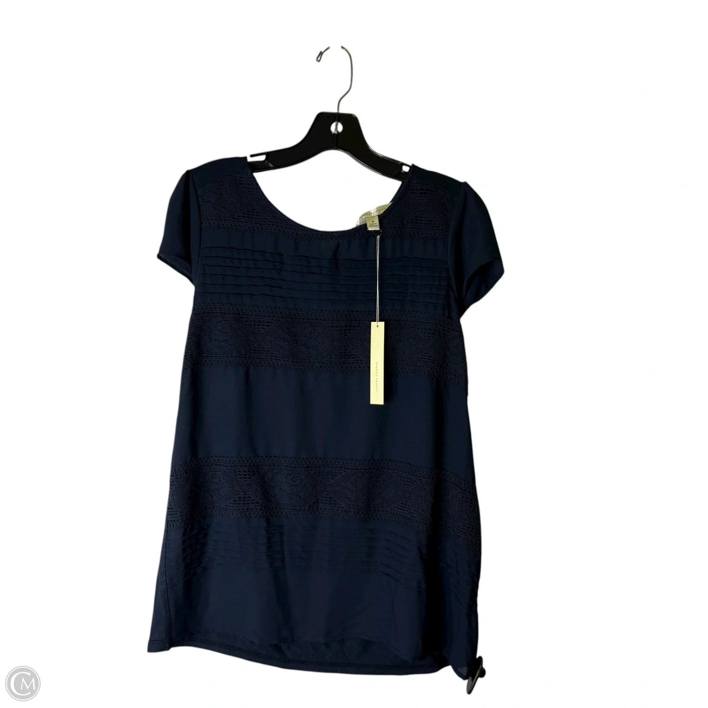 Top Sleeveless By Lc Lauren Conrad In Blue, Size: M