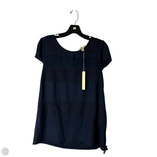 Top Sleeveless By Lc Lauren Conrad In Blue, Size: M