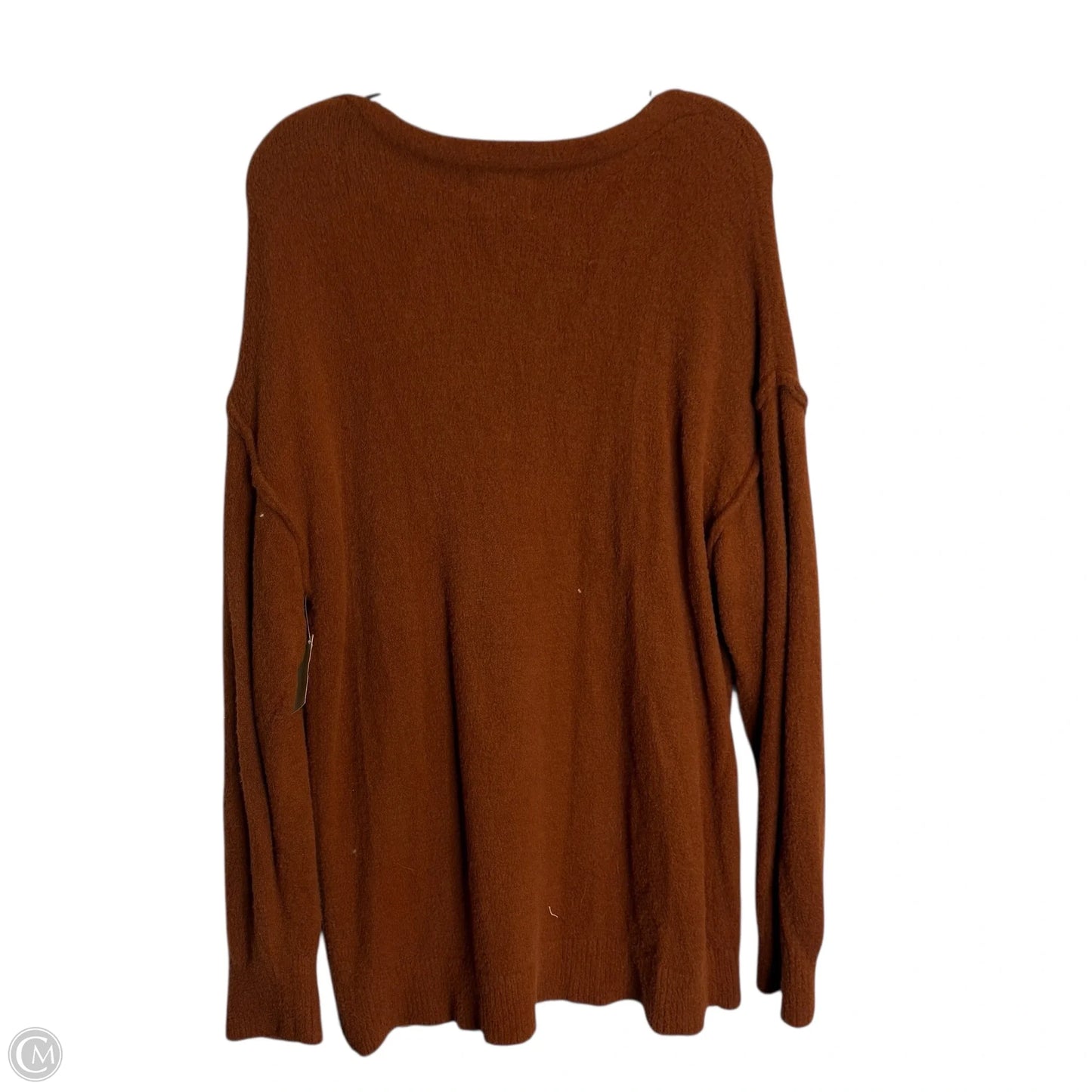 Sweater By Stylus In Orange, Size: Xl