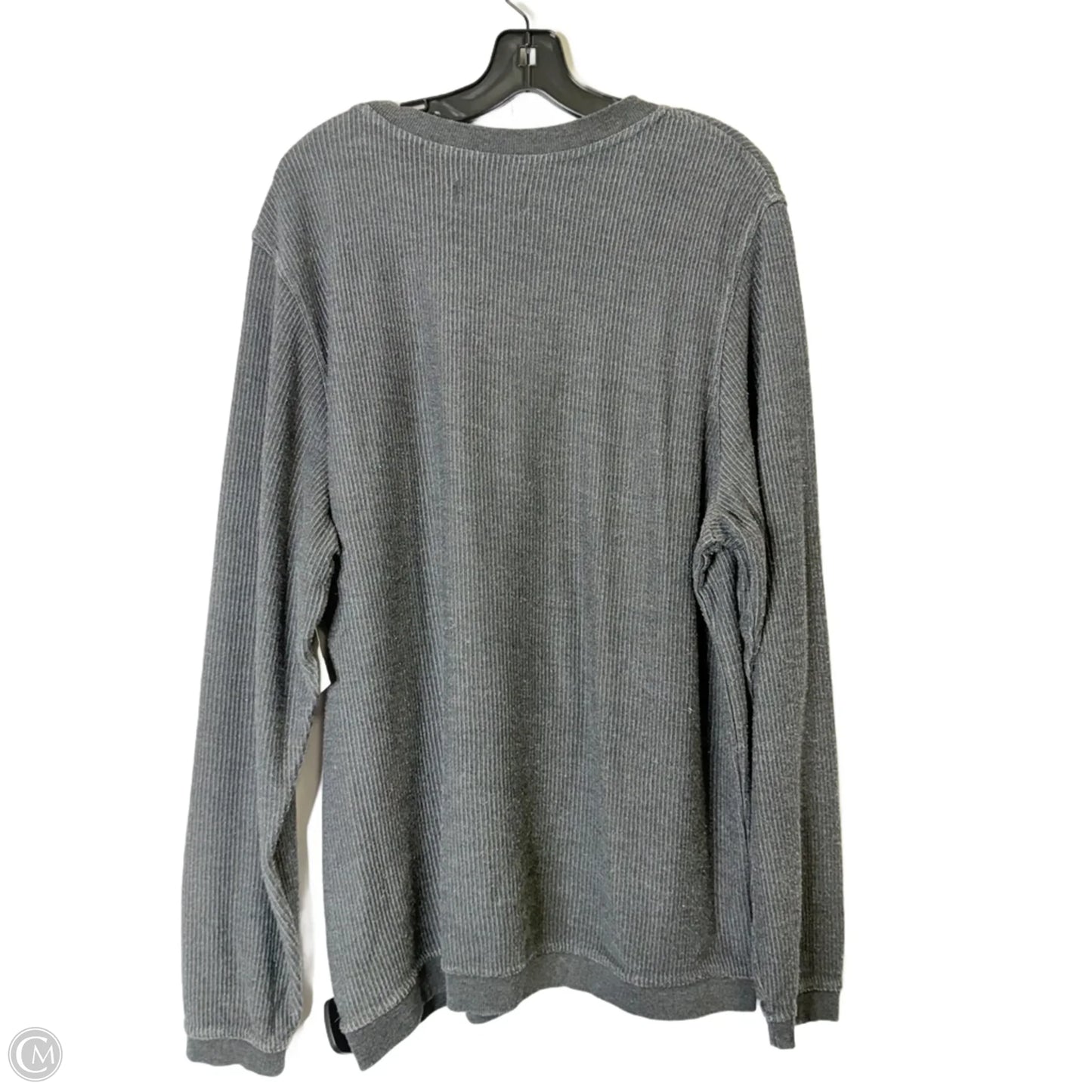 Sweatshirt Crewneck By Clothes Mentor In Grey, Size: L