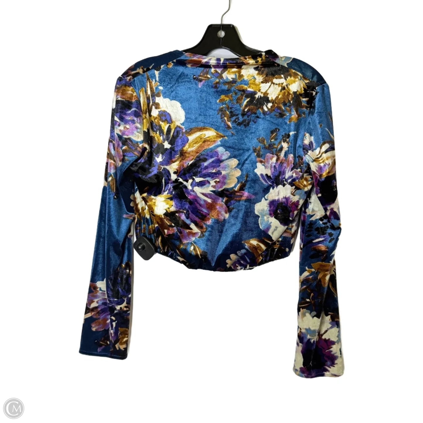 Top Long Sleeve By Ali And Jay In Blue, Size: S