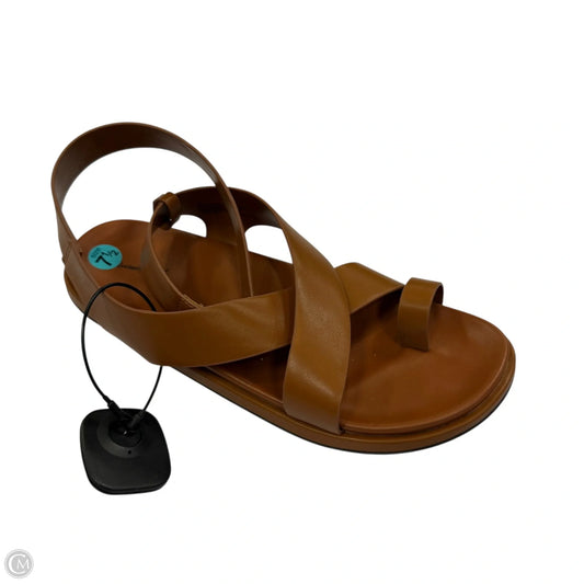 Sandals Flats By Universal Thread In Brown, Size: 7.5