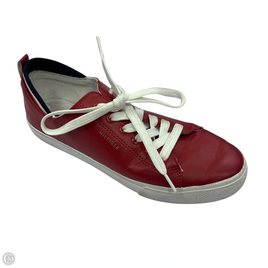 Shoes Sneakers By Tommy Hilfiger In Red, Size: 8.5