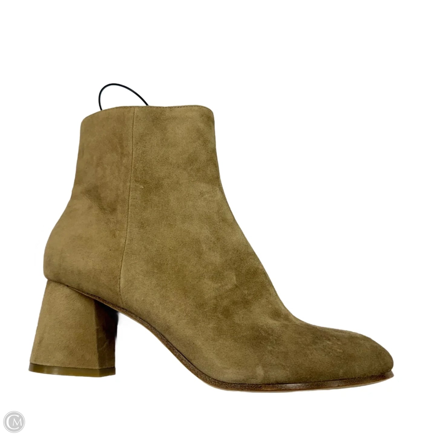 Boots Ankle Heels By Joie In Beige, Size: 9.5