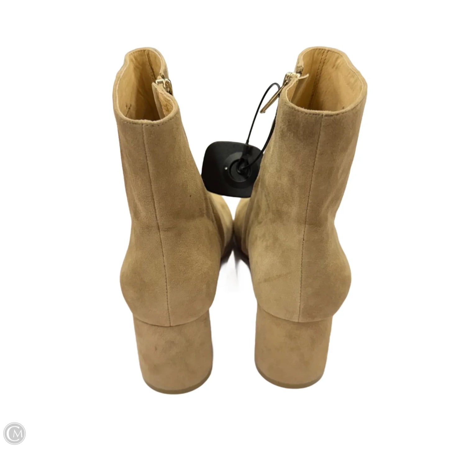 Boots Ankle Heels By Joie In Beige, Size: 9.5