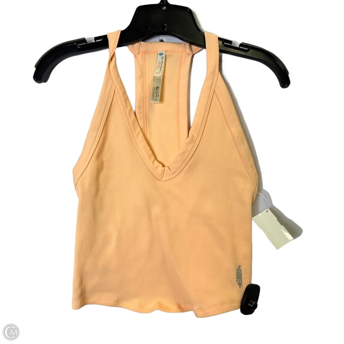 Athletic Tank Top By Free People In Orange, Size: M