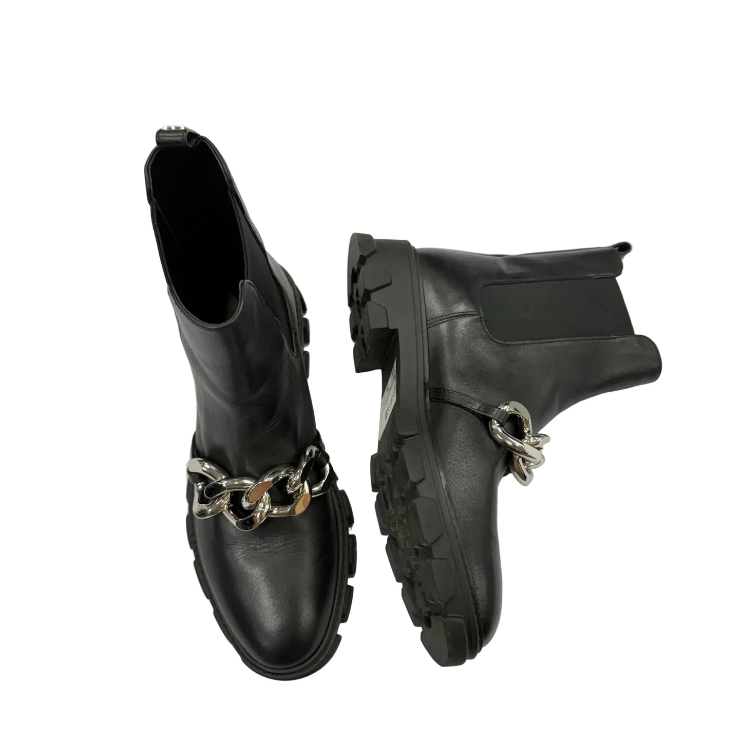 Boots Designer By Michael By Michael Kors In Black, Size: 8