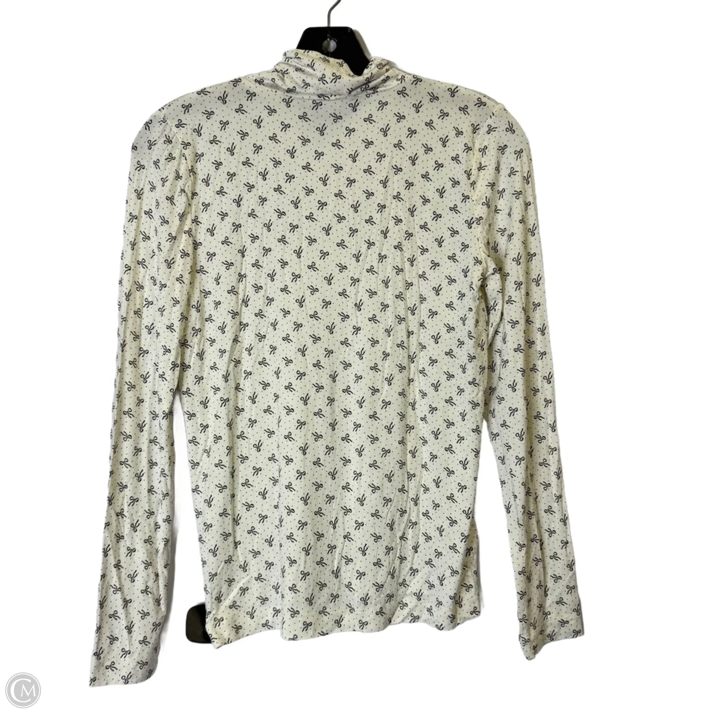 Top Long Sleeve By Loft In Cream, Size: S