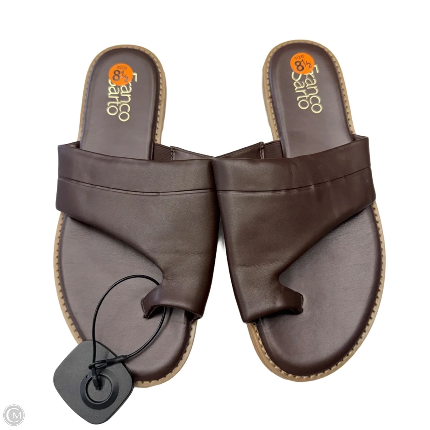 Sandals Flats By Franco Sarto In Brown, Size: 8.5