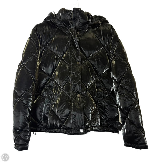 Coat Puffer & Quilted By Dkny In Black, Size: Xl