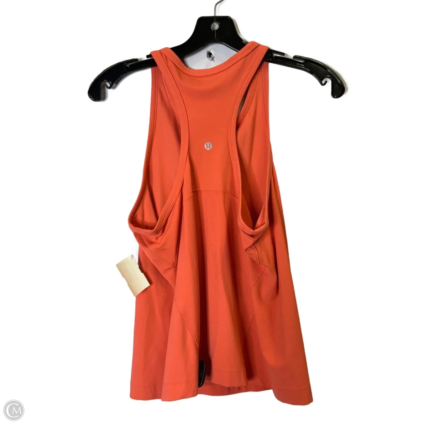 Athletic Tank Top By Lululemon In Orange, Size: 12