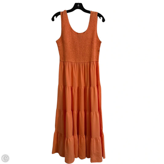 Dress Casual Maxi By Clothes Mentor In Orange, Size: M
