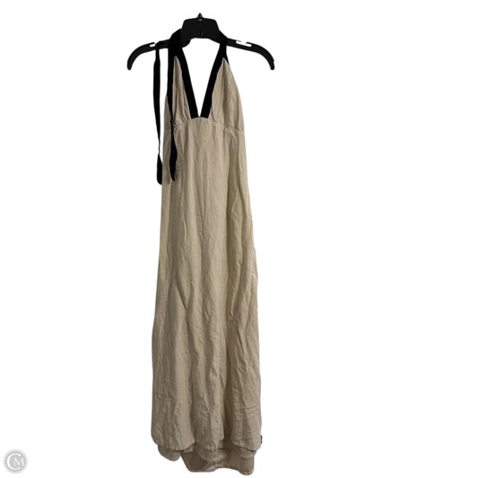 Dress Casual Maxi By Japna In Beige, Size: L