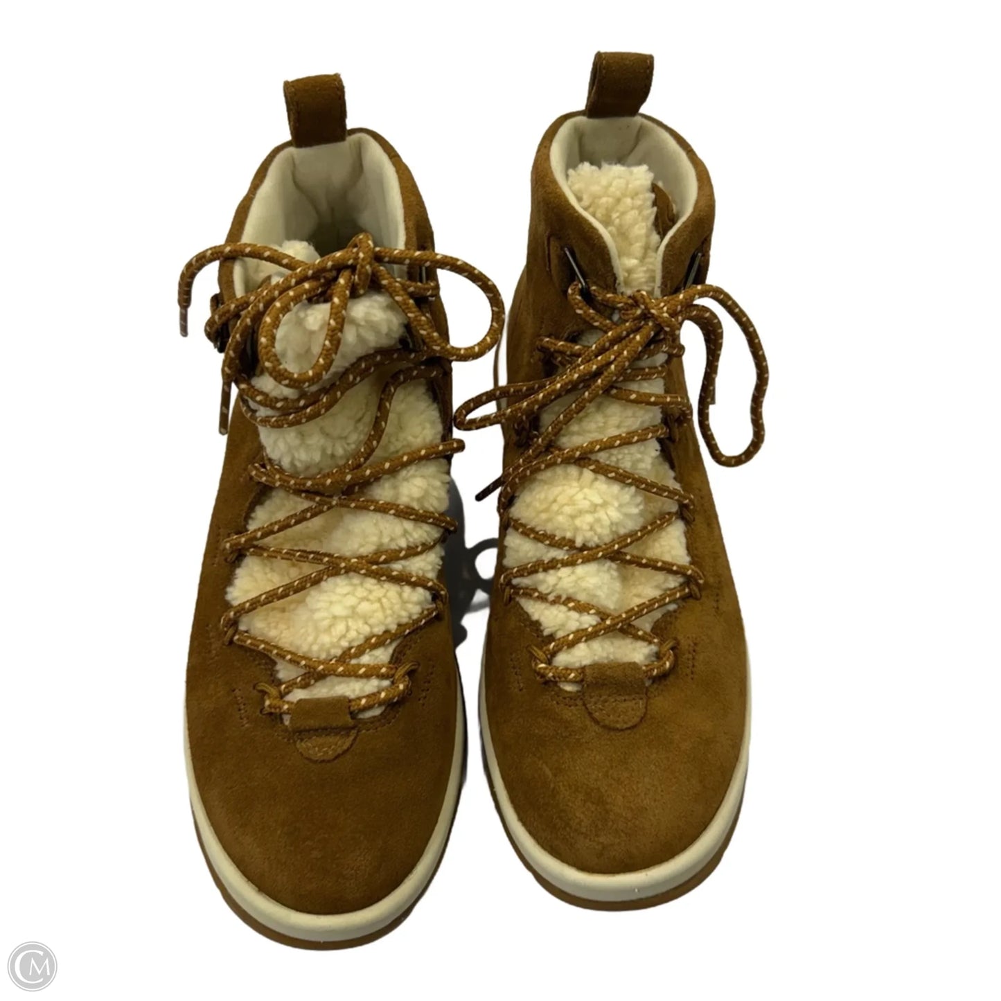 Boots Designer By Ugg In Tan, Size: 10