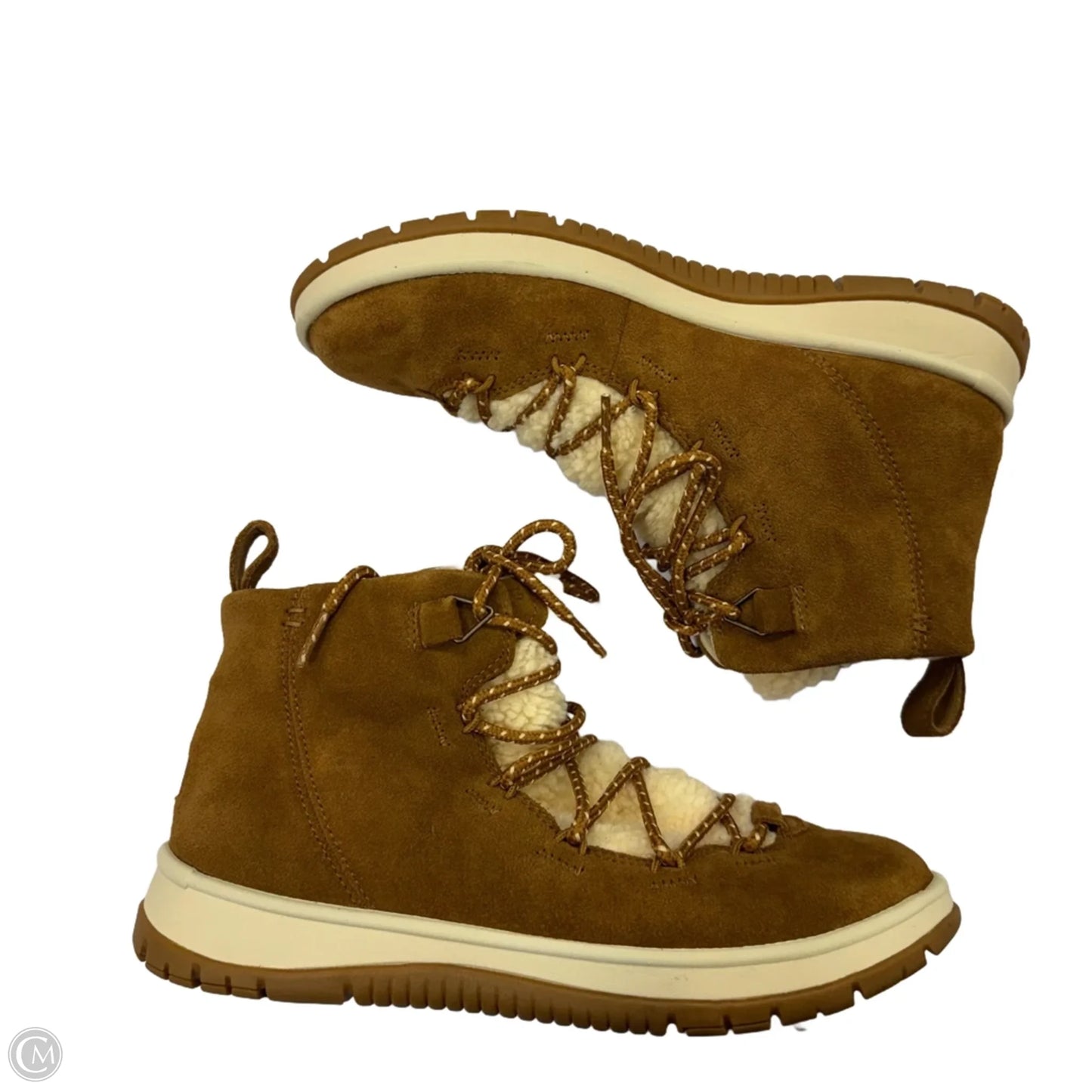 Boots Designer By Ugg In Tan, Size: 10