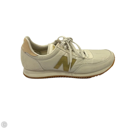 Shoes Sneakers By New Balance In Cream, Size: 7.5