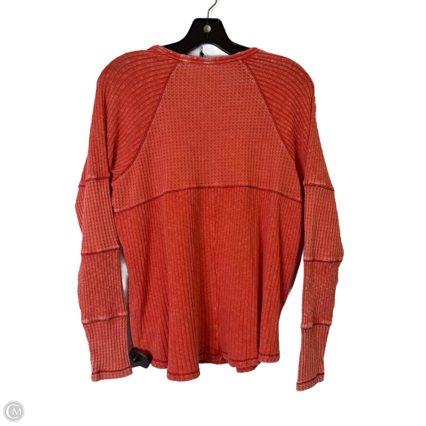 Top Long Sleeve By Easel In Red, Size: S