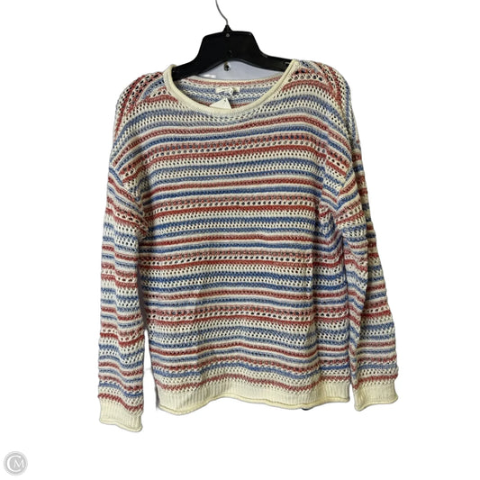 Sweater By Maurices In Striped Pattern, Size: M