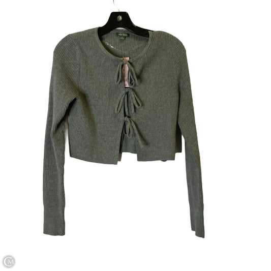 Sweater Cardigan By Wild Fable In Grey, Size: M
