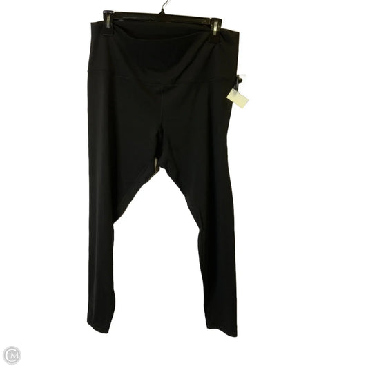 Athletic Leggings By Lululemon In Black, Size: 20