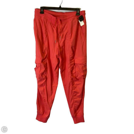 Athletic Pants By Lululemon In Pink, Size: Xl