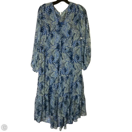 Dress Casual Maxi By Joie In Blue, Size: M