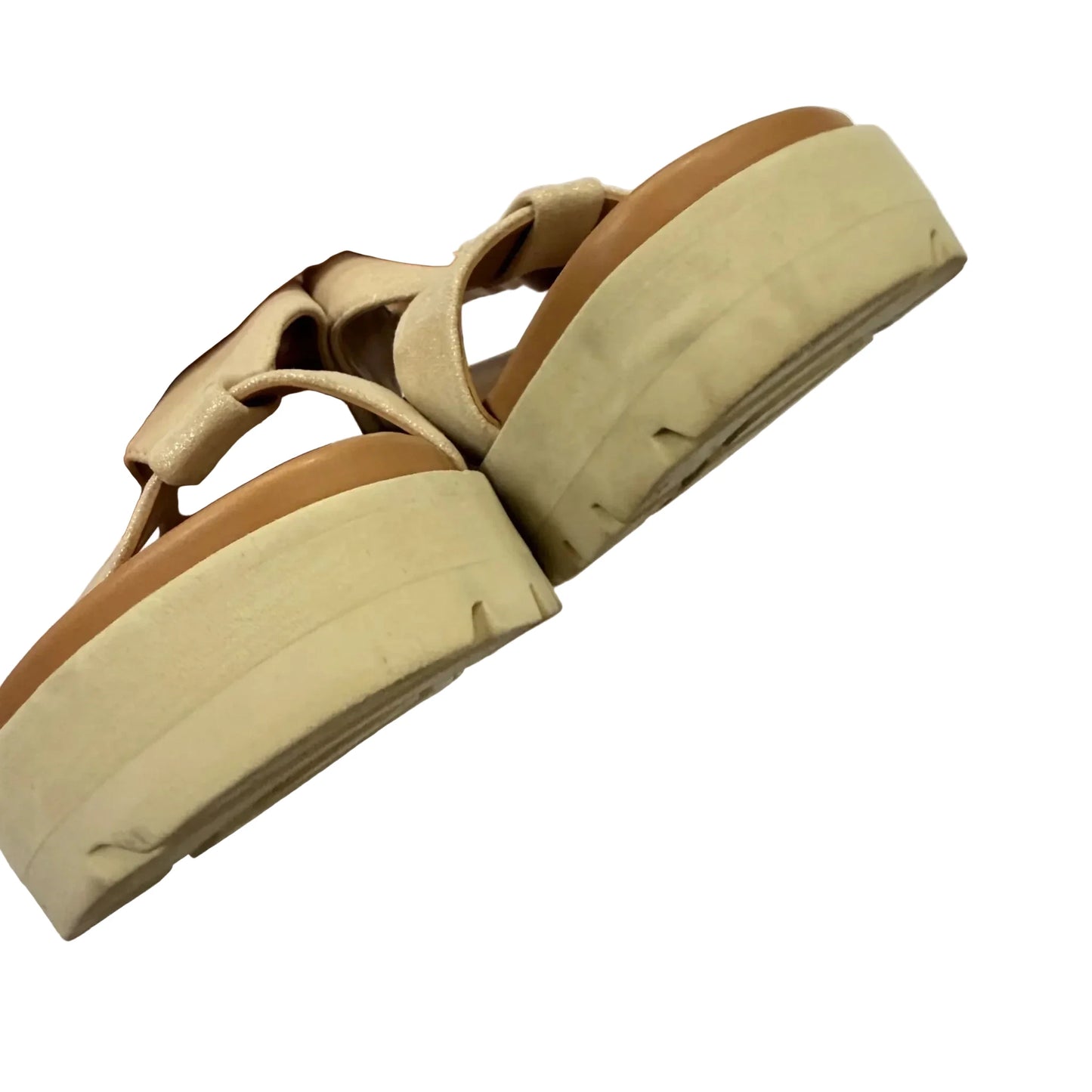 Sandals Flats By Vionic In Tan, Size: 7.5