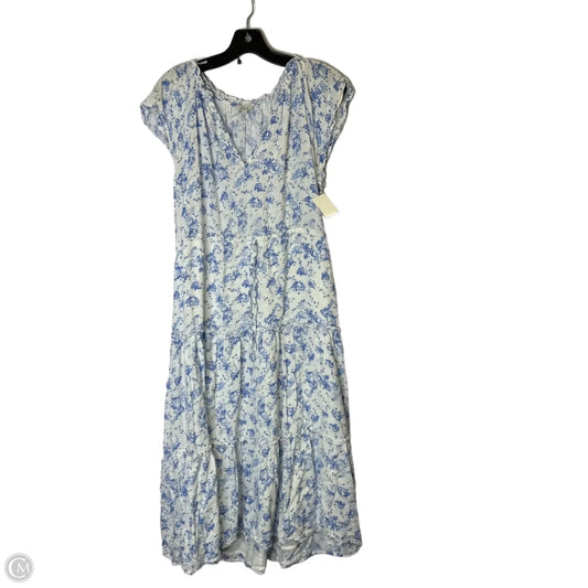 Dress Casual Maxi By Rails In Blue & White, Size: S