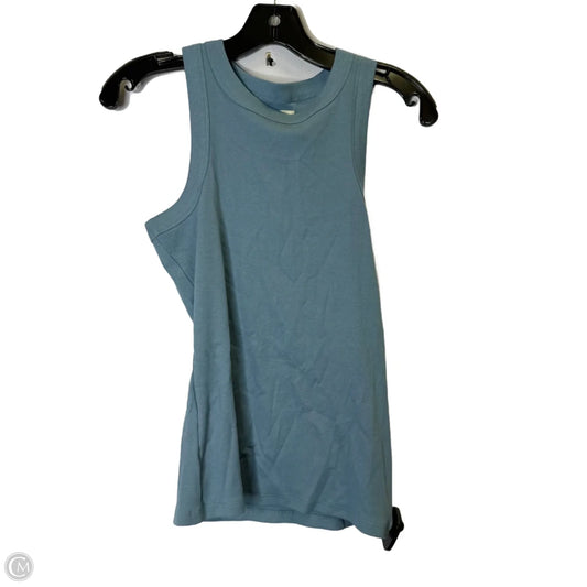 Top Sleeveless By Madewell In Blue, Size: S