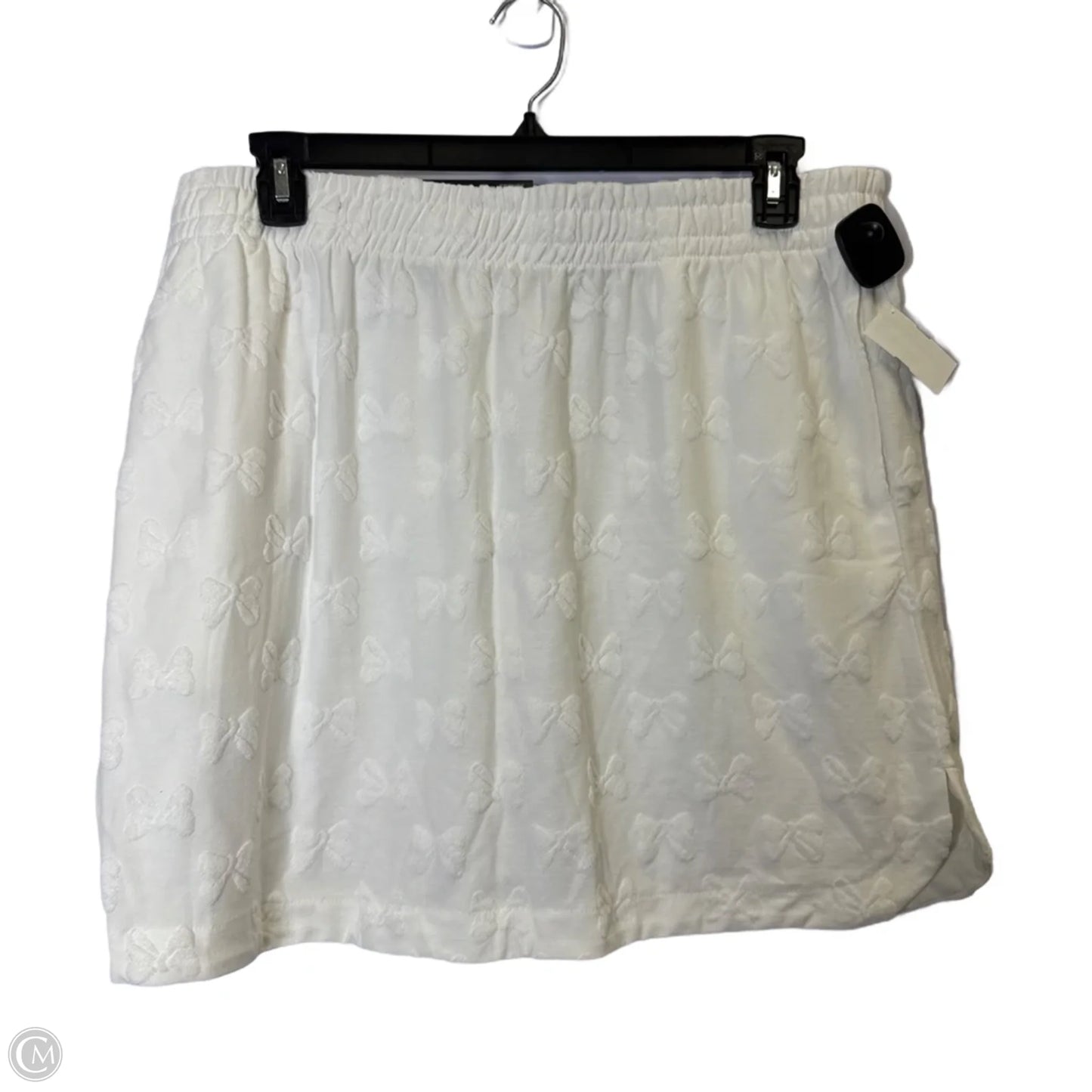 Skort By Disney In White, Size: L