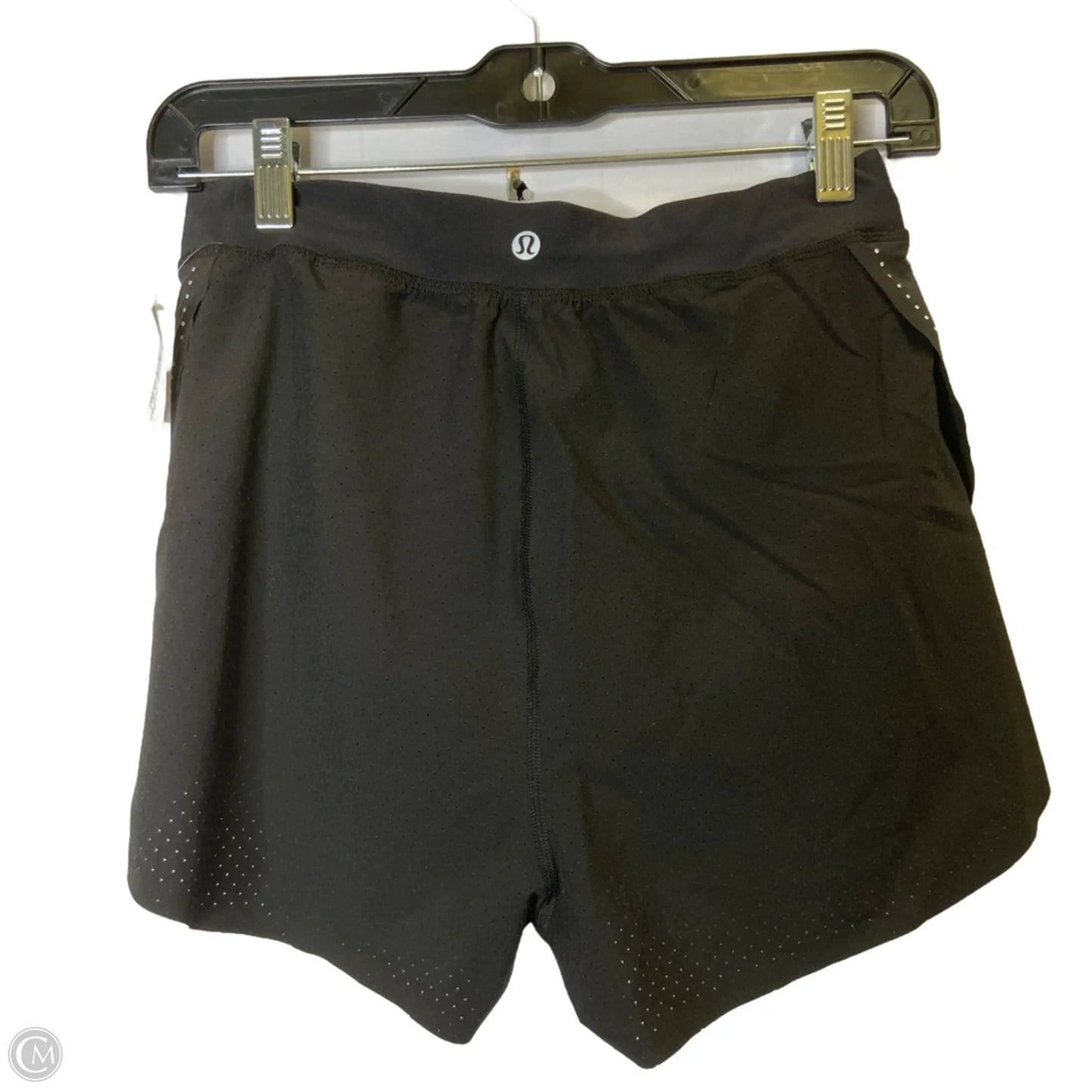 Athletic Shorts By Lululemon In Black, Size: 4